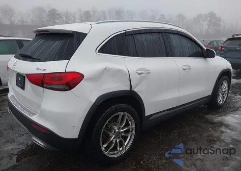 2021 Mercedes-Benz Gla 250 4Matic из США, поврежденный, VIN W1N4N4HB2MJ132802